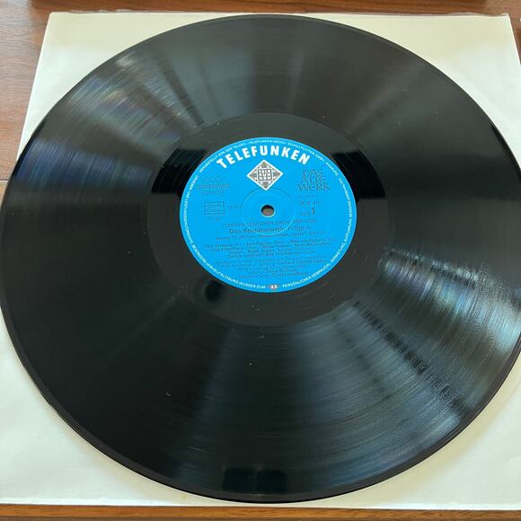 J.S. Bach Das Kantatenwerk Complete Cantatas Vol 4 LP Box Set 1972 Telefunken - Picture 4 of 12